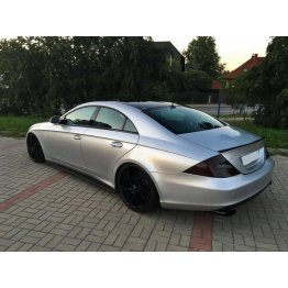 Накладки сплиттеры на пороги на Mercedes CLS W219